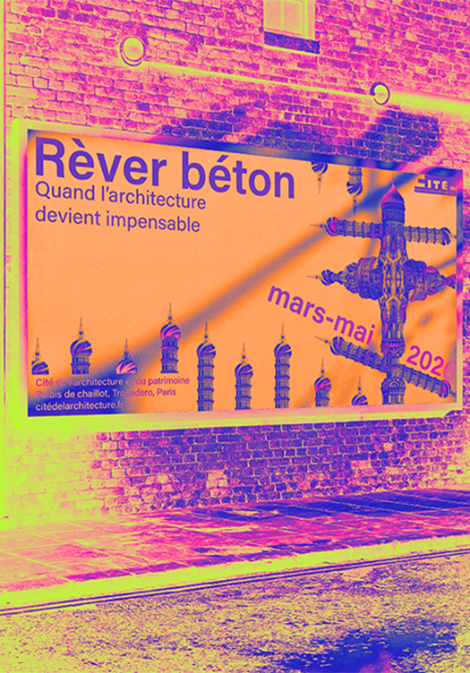 mockup d'affiche d'expos pour le projet Révéligion